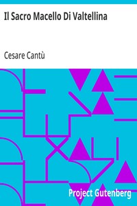 Cover of Il Sacro Macello Di Valtellina