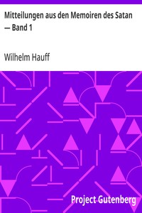 Cover of Mitteilungen aus den Memoiren des Satan — Band 1