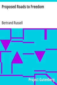 Cover of Proposed Roads to Freedom