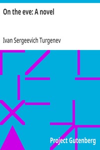 Cover of On the eve: A novel