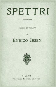 Cover of Spettri: dramma in tre atti