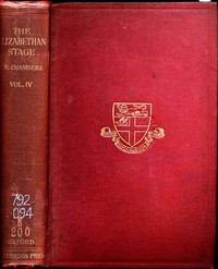 Cover of The Elizabethan Stage, Vol. 4