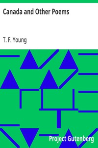 Cover of Canada and Other Poems