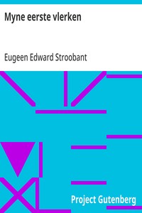 Cover of Myne eerste vlerken