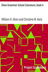 Cover of Elson Grammar School Literature, book 4
