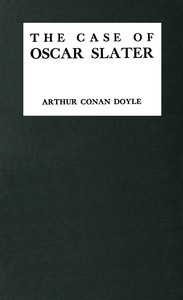 Cover of The case of Oscar Slater