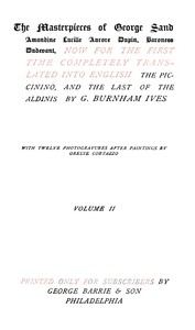 Cover of The Piccinino, Volume 2 (of 2); The last of Aldinis