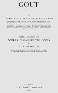 Cover of Gout, with a section on ocular disease in the gouty