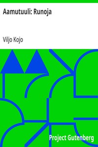 Cover of Aamutuuli: Runoja