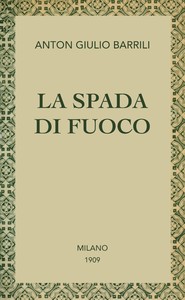 Cover of La spada di fuoco : $b racconto