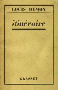 Cover of Itinéraires