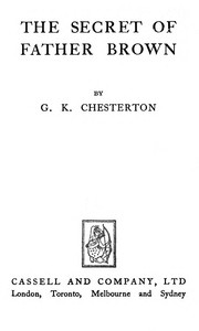 Cover of The secret of Father Brown