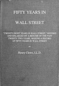 غلاف Fifty years in Wall Street