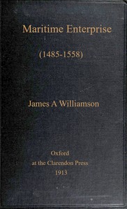 Cover of Maritime enterprise, 1485-1558