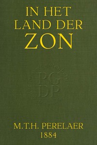 Cover of In het land der zon : $b Een kwart eeuw tusschen de keerkringen