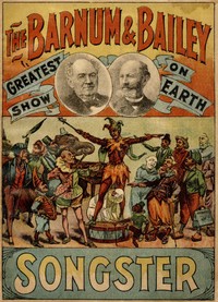 Cover of The Barnum & Bailey Greatest Show on Earth songster