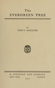 Cover of The evergreen tree
