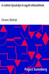 Cover of A csókok éjszakája és egyéb elbeszélések