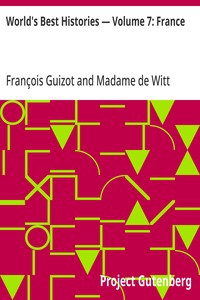 Cover of World's Best Histories — Volume 7: France