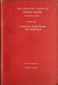 Cover of The collected works of Henrik Ibsen, Vol. 08 (of 11)
