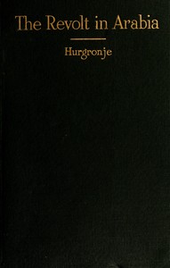 Cover of The revolt in Arabia