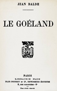 Cover of Le goéland