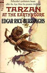 Cover of Tarzan at the Earth's core