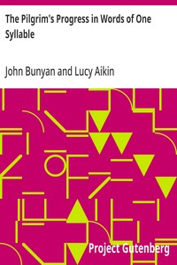 Cover of The Pilgrim's Progress in Words of One Syllable