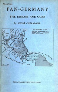 Cover of Pan-Germany : $b The disease and cure