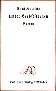 Cover of Unter Herbststernen
