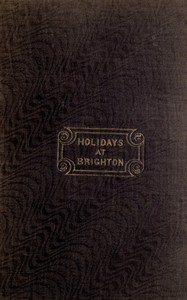 Cover of Holidays at Brighton : $b or, sea-side amusements