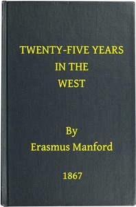 Cover of Twenty-five years in the West