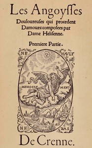 Cover of Les angoysses douloureuses qui procedent damours