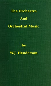 Cover of The orchestra and orchestral music