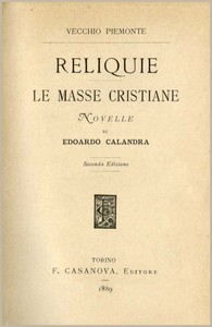 Cover of Reliquie - Le masse cristiane