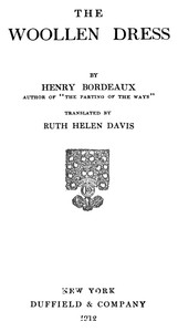 Cover of The woollen dress
