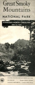 Cover of Great Smoky Mountains National Park : $b Tennessee--North Carolina, open all year