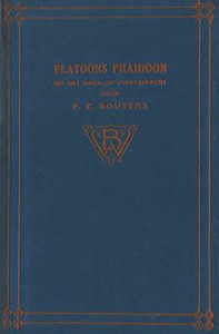 Cover of Platoons Phaidoon : $b Uit het Grieksch overgebracht