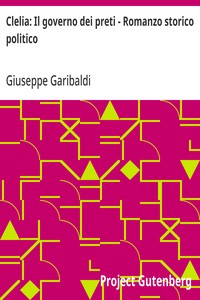 Cover of Clelia: Il governo dei preti - Romanzo storico politico