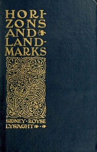 Cover of Horizons and landmarks : $b Poems