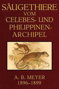 Cover of Säugethiere vom Celebes- und Philippinen-Archipel