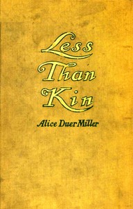 Cover of Less than kin
