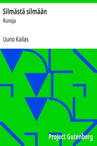 Cover of Silmästä silmään : $b Runoja