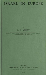 Cover of Israel in Europe