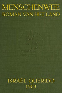 Cover of Menschenwee : $b Roman van het land