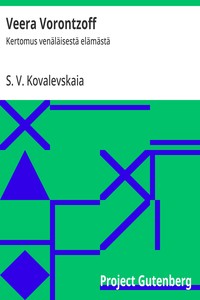 Cover of Veera Vorontzoff : $b Kertomus venäläisestä elämästä
