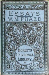 Cover of Essays