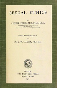 Cover of Sexual ethics
