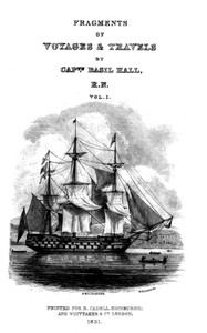 Cover of Fragments of voyages and travels, including anecdotes of a naval life : $b Chiefly for the use of young persons. Vol. 1 (of 3)
