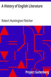 Cover of A History of English Literature